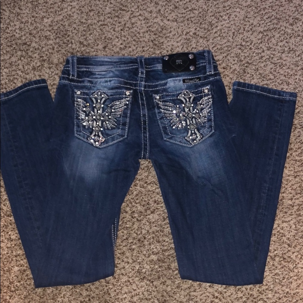 Miss Me Girls Skinny Jeans